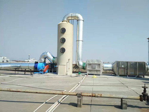 噴淋(lin)廢氣淨化(hua)塔